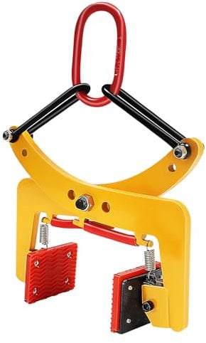 Versetzzange Bordsteinzange Steinzange Pflastersteinheber 280kg/325kg Tragkraft, hand Hebezange Hebevorrichtung & Pflastersteinzange zum Anheben und Transportieren von Steinen (280KG)