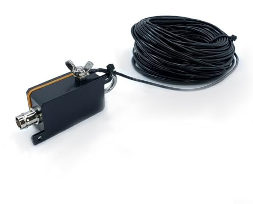 Antenne portable HF 1-30 MHz à ondes courtes radio amateur à large bande EFHW Antenne CW SSB Fonctionnement à faible puissance avec sac de transport