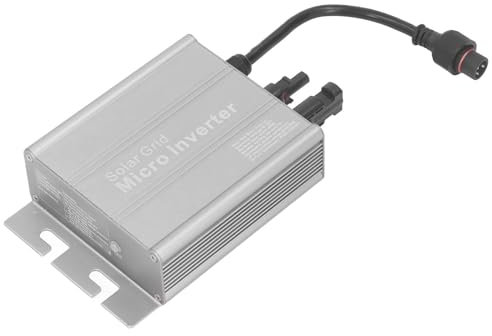 Compact Solar Micro Wechselrichter IP65 für eine Optimale Energieumwandlung, Ideal für Wohnmobil- oder Bootsgebrauch (300W)