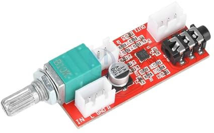 1pc MAX97220 audiophile headphone amplifier board can be used as amplifier preamplifier with volume control