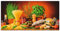 ARTland Wanddeko Wandbild Alu Verbundplatte für Innen & Outdoor Bild 100x50 cm Toskana Italien Dolce Vita Pasta Gemüse Kräuter Gewürze Mediterran S7SM