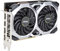 MSI Gaming GeForce GTX 1660 192-Bit HDMI/DP 6GB GDRR5 HDCP Support DirectX 12 Dual Fan VR Ready OC Graphics Card (GTX 1660 VENTUS XS 6G OC)