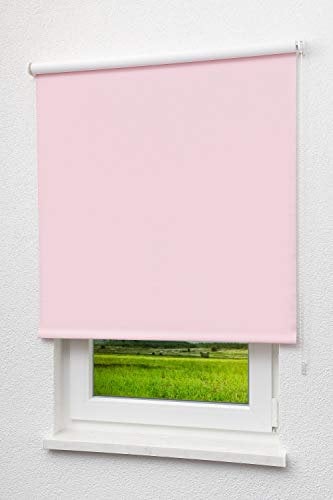 LYSEL - Qualitätsrollo abdunkelnd rosa, (B x H) 123cm x 190cm in rot/rosa