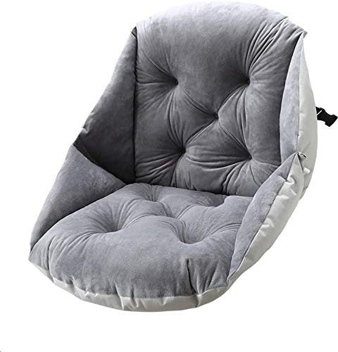 Auflage Stuhlauflage Gartenstuhl Sitzkissen Niedriglehner Sitzpolster für Outdoor Zuhause Garten Kissen 40x48x48cm (Grau)