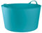 RED HOG Flexi Container Bechälter Für Haus, Garten, Gebäude, Super Stark, Mehrzweck, Griffe Haltbarkeit: 120 kg, 55x35x44,5 cm, (55L - Türkis)