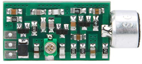 Eujgoov FM-Mikrofon-Aufnahmemodul, drahtloser Audio-Sender MIC Electrical Board 100MHz