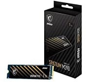 MSI SPATIUM M390 NVMe M.2 1TB Internal Gaming SSD PCIe Gen3 up to 3300MB/s 3D NAND Up to 1200 TBW