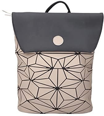 Rieker Damen H1391 Rucksack, beige
