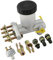 Mabutingti Hauptbremszylinder hinten passend für Go Kart UTV 90cc 110cc 125cc 150cc 200cc 250cc für Kandi BMS Kinroad Roketa Baja SUNL Kazuma Hydraulischer Bremspumpe Bremszylinder