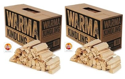 2 Boxes Of Premium kindling Wood Sticks Kiln Dried Wood For BBQ Fire Stove Burner Pizza Ovens Or Chiminea 3kg