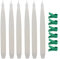 6Pcs Christmas Tree Candles Lights Flickering, Clip On Candle, Taper Candle Stick, Flameless Candles, Clip On Candle Lights for Christmas Tree, LED Taper Candles with Clip