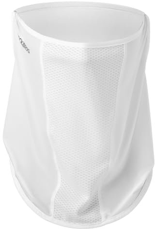 ROCKBROS Foulard Randonné Été Anti-UV, Tour de Cou Frais Séchage Rapide Élastique, Cache Cou Soie Glacée Respirant Cool pour Sport Activité en Plein Air Cyclisme Moto Golf Pêche