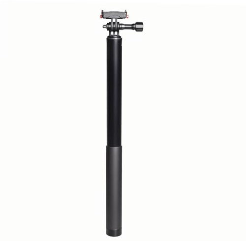 Fotoleey Teleskop-Verlängerungsstange für DJI Osmo Action 5 Pro /4/3, 5–150 cm Aluminiumstange mit Schnellspann-Halterung