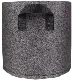 UJEDFHV Pflanzsack aus Vlies Stof Pflanztasche Grau Kartoffel Stoff Gemüse Setzling Topf Gartengeräte 1-15 Gallonen wachsen(10 Gallon)