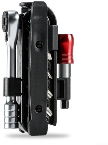 Bike Repair Tool Kit with Ratchet Wrench and Multifunctional Combination Tools Suitable for Mountain Bikes and Scooters