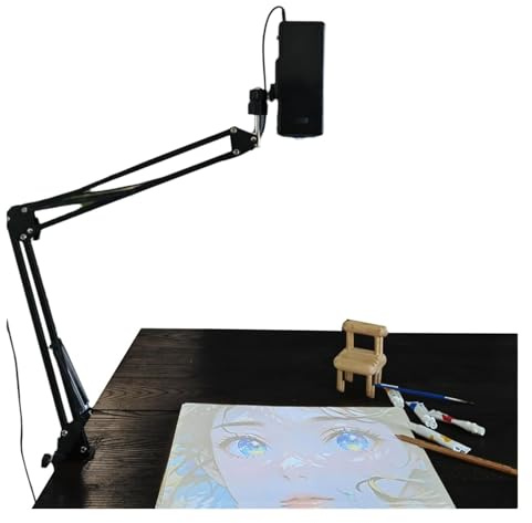 Projecteur de Dessin Intelligent, Jouet de Dessin, projecteur d'image LED avec écran réglable de 18 à 200 cm, Transfert d'image HD Via USB et télécommande téléphonique(Without-Base)
