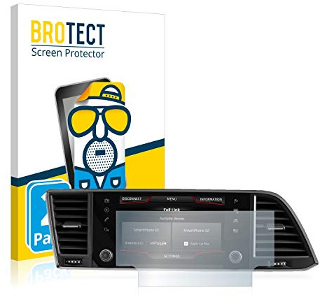 BROTECT Schutzfolie für Seat Ateca 2020 Media System 6.5 | 2 Stück Entspiegelnder Displayschutz Made in Germany Matte Displayschutz-Folie Anti-Reflex Anti-Fingerprint Einfache Montage