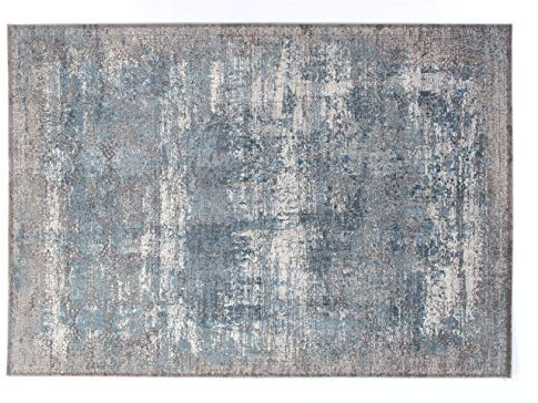 Musterring Apollo Vintage Designer Teppich 822 grau-blau 140x200 cm