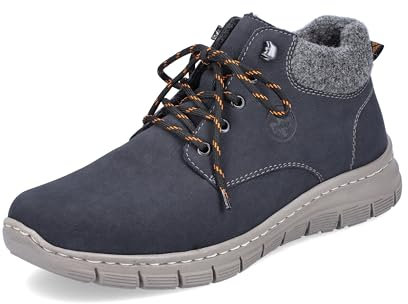 Rieker Herrenschuhe Stiefel Warmfutter Stiefel Blau Freizeit, Schuhgröße:43 EU
