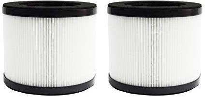 PUREBURG MA-18 Replacement 3-in-1 HEPA Air Filters Compatible with Medify MA-18 Air Purifier , MA-18R , 2-Pack