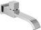 G1 / 2 Filettatura Rubinetto a muro Singolo lavabo a cascata fredda Lavabo in ottone massiccio a parete Rubinetto per lavabo Rubinetto per acqua Accessorio per il bagno(Cromo)