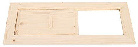 Panneau de Ventilation d'air, évent d'air de Salle de Sauna de Hammam en Bois de Cèdre, Accessoire de Sauna de Grille D'aération Pouvant être Utilisé pour la Ventilation dans Un Sauna ou Un Hammam