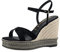 Tamaris Damen 1-1-28363-20 Sandale, Schwarz, 37 EU