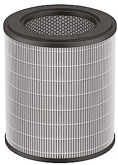Rowenta XD6280 Pure Air City Filtre pour purificateur d'air Rowenta PU2840 Filtre HEPA à 360° Gris