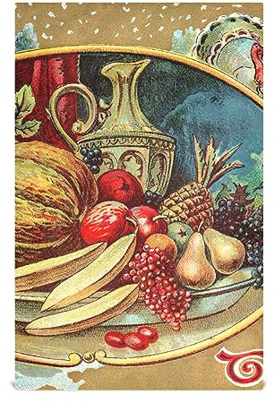 RPLIFE Torchons à vaisselle Best Wishes Happy Thanksgiving pour le séchage de la cuisine, 71 x 45,7 cm, torchons de cuisine commerciaux