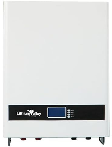 Schramm Lithium Valley® Stromspeicher Batterie LiFePO4 Wandmontage (5.12, 10.24, 15.36 kW) Speicher Akku Batterie Solar Lithium-Eisen-Phosphat, Größe:5.12 kWh