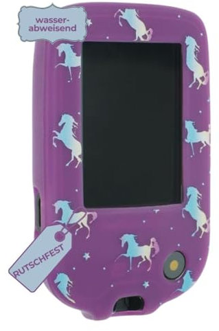 caseroxx Silikon-Hülle für Freestyle Libre 1/2/3 Blutzuckermessgerät – Rundumschutz, Flexible Schutz-Tasche, mit oder ohne Gürtelclip