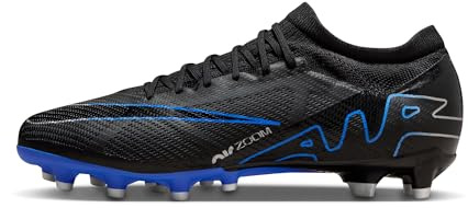 Nike Fußballschuh Zoom Vapor 15 Pro Ag-Pro, Black Chrome Hyper Royal, DJ5604-040, 44 EU (10 US)