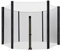 Trampolin Ersatznetz, Ø120/140/150/183/244/306/366/396/427/488cm Gehäuseumrandungsnetz, mit Doppelköpfige Reißverschlüsse, Passend für am Meisten Runden Rahmen Trampoline, Netz Nur ( Color : Purple ,