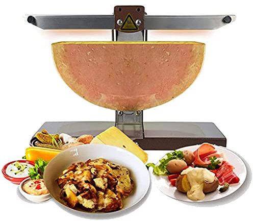 MZBDYYF Macchina per Riscaldare Il Formaggio, Macchina per sciogliere Il Formaggio elettrica Commerciale, Macchina per sciogliere Il Formaggio con Doppia Area di Riscaldamento