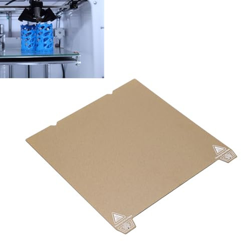 Placa de Construcción de Acero con Resorte Texturizado PEI de 235x235mm con Asas, para Ender 5 S1, Ender 3 S1 Pro, Ender 3 V2 Neo