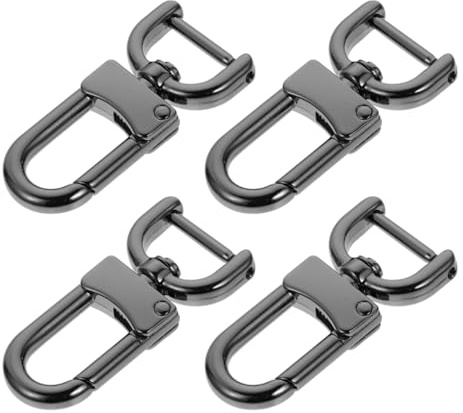 Tofficu Gepäckschnalle 4Er Set Aus Metall Kofferbandschnalle Als Ersatzschnalle Für Kofferband Schultergurt Handtasche Und Taschenherstellung 5.00 X 2.25 X 0.55 cm