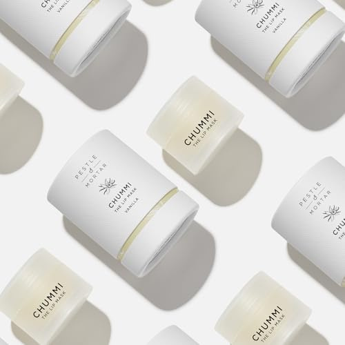 CHUMMI LIP MASK - skincare for your lips | Luxurious overnight lip treatment blended with lip-softening plant butters and exfoliating berry extracts. (Vanilla)