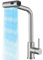 Anleijur Küchenarmatur mit Brause Ausziehbar, Wasserfall Wasserhahn Küche mit 3 Modi, Mischbatterie Küche Hochdruck, Edelstahl Armatur Küche 360° Schwenkbar, Spültischarmatur Gebürstetes Nickel