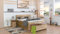 Boxspringbett Dion 240x220, VS-Gold, 7-Zohnen Taschenfederkernmatratze, Ergoflex - Inklusive Aufbau - Deutscher Hersteller