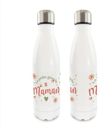 STC - Gourde Isotherme INOX Maman 50CL Blanc