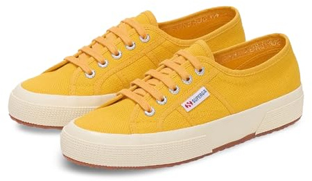 Superga - COTU Classic Trainers - Adult, Bright Yellow Off White, 6 UK
