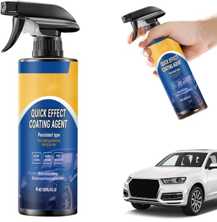 Quick Effect Coating Agent, 2025 Neuest Spray Auto, 3 In 1 Hochschutz-Auto-Beschichtungsspray, Repariert Kratzer und Abnutzungserscheinungen Schnell und SchüTzen (1)