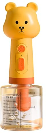Dog Soap Dispenser,Dog Shampoo Sprayer | Bear Design Foamer for Odor Control Outdoor Washing Kennel Cleaning Paw Pet Grooming