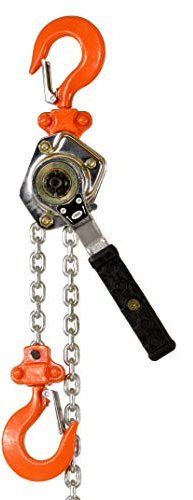 Pro-Lift-Werkzeuge 250kg Kettenzug mit Arm 0,9 m Hubhöhe Ratschenzug Hebezug Hebelzug Kranzug 250 kg Kran Kette Hebel 0,25 t