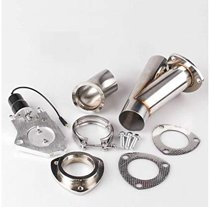 Maso 63 mm valvola di controllo scarico elettrico con telecomando per auto in acciaio inox (non contiene valvola)