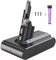 YABER Batterie Dyson V7, Batterie pour Dyson V7 SV11 Animal Fluffy Absolute Tigger Motorhead Pro Matelas Aspirateur, 21.6V 4600mAh Dyson V7 Batterie avec 1 Pré-Filtre et 3 Vis