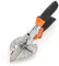 Multi Angle Miter Shear Cutter Cuts,Miter Snips Cutting Tool,with Adjustable Angle Block,Hand Tool for Cutting Thin Wood,plastic,wire slot