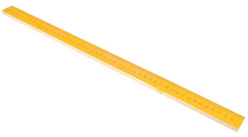 Amagogo 50cm Holzlineal Carpenter Metrisches Gerades Lineal Messen