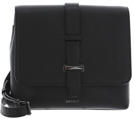 DKNY Bailey Flap Crossbody Blk/Gunmetal