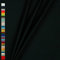Canvas Stoff Uni Meterware 100% Baumwolle 39 Farben Dekostoff Robust Taschen (001 I Schwarz)